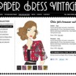 Paper Dress Vintage